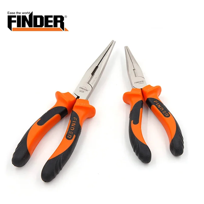 High-Carbon Steel Long Nose Pliers 6" & 8" 1 High-Carbon Steel Long Nose Pliers 6" & 8"