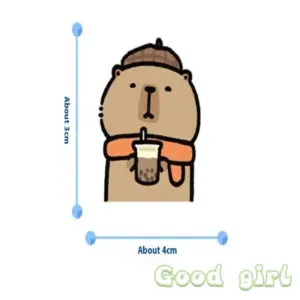 Vibrant Cartoon Capybara Stickers Set 11 S76deb219489b46ceaf8aebd7ffd27f13t