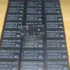 Set of 10 N4078-2C-12V Electromagnetic Relays