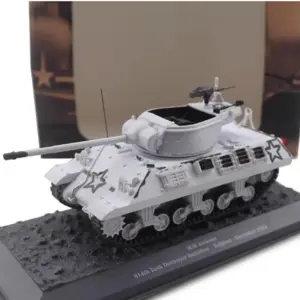 White M36 Tank Model 1/43 Scale for Collectors