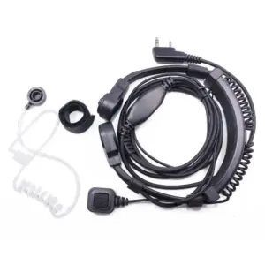 Extendable Acoustic Throat Microphone Headset 11 S76fce36101be4845af4142ae33574c76N