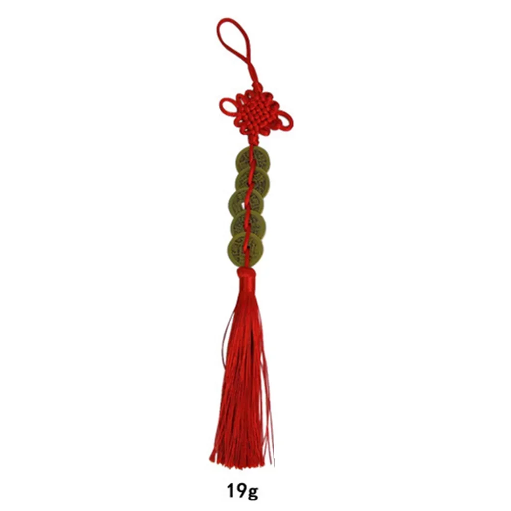 Traditional Chinese Knot Decor with Copper Coins 2 Traditional Chinese Knot Decor with Copper Coins - Image 2