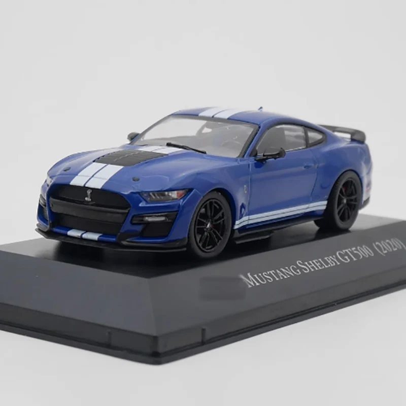 Vivid Blue Shelby GT500 1:43 Scale Replica 3 Vivid Blue Shelby GT500 1:43 Scale Replica - Image 3