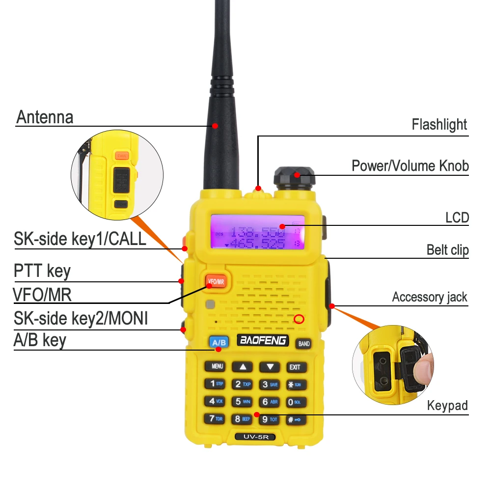 Baofeng UV-5R Dual-Band Walkie-Talkie 6 Baofeng UV-5R Dual-Band Walkie-Talkie - Image 6