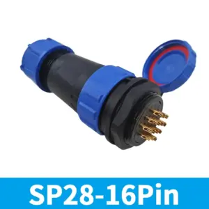 Waterproof IP68 Connector with Gold-Plated Contacts 17 S7721c9b06506425899d7da9892cd1d20y