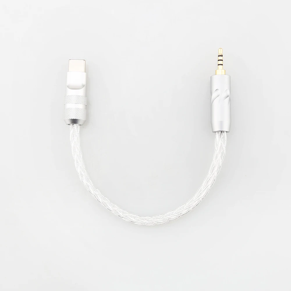 Premium Silver USB-C Audio Cable for HiFi Sound 9 Premium Silver USB-C Audio Cable for HiFi Sound - Image 9