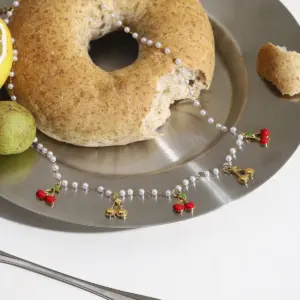 Vibrant Stainless Steel Cherry Necklace 10 S774c373393fd489eb17534cdcce0638b7