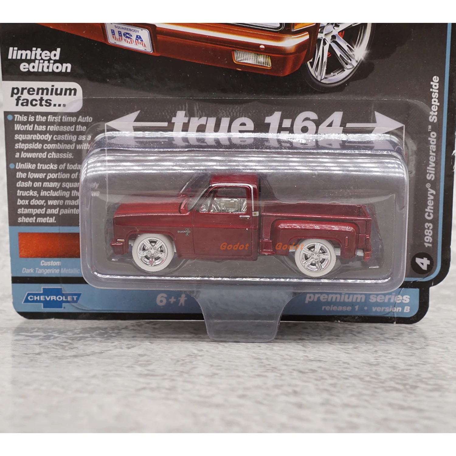 Vintage Chevrolet Pickup Truck Diecast Model 1:64 Scale 3 Vintage Chevrolet Pickup Truck Diecast Model 1:64 Scale - Image 3