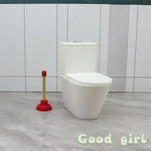 Realistic Dollhouse Toilet Seat in 1/12 Scale 12 S774ed3d9dda44b39b82abd17b92cbd01p