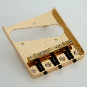 Vintage Telecaster Style Guitar Bridge in Finishes 11 S775fb255b1774becba1da40d63fce7a3m