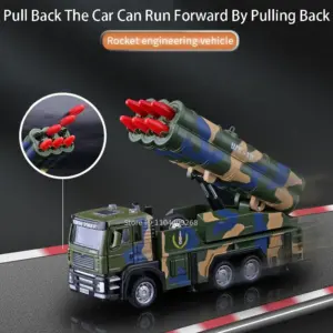 Military 1:32 Scale Rocket Launcher Car Model 10 S77627d8b4f5a4bc989669149eec7cc41D