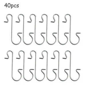 Colorful Metal S-Shaped Christmas Hooks (Set of 40) 18 S776955adcbf049769762287f57997de7E