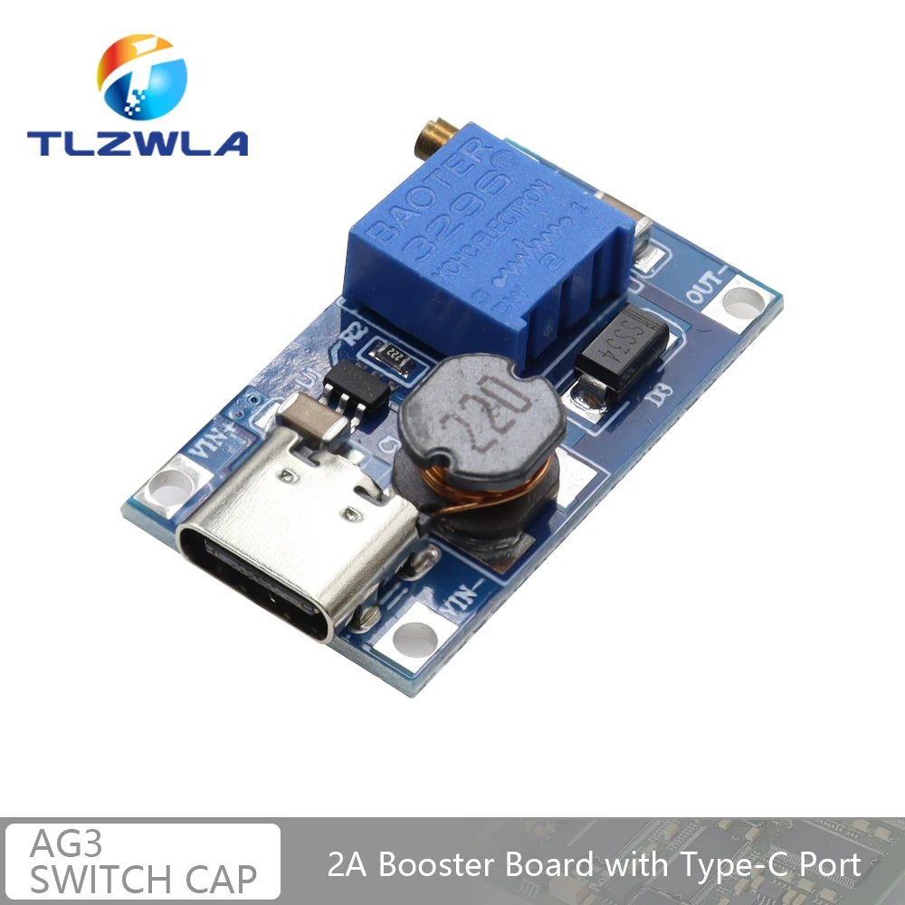 Blue MT3608 Boost Converter Module 2A 7 Blue MT3608 Boost Converter Module 2A - Image 7