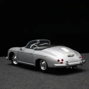 Silver Porsche 356A Speedster Model 1:24 Scale 13 S77914bb6e636440e898a2556944216bcL