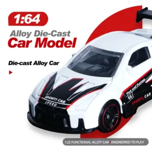 1:64 Diecast Alloy Race Car Model