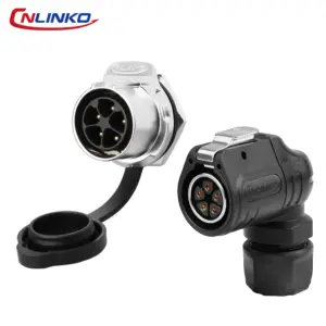 Waterproof IP68 90° Industrial Connector, 2-14 Pins 14 S77bb9ee17f8d4d1c8b578bef8f9d3d88b
