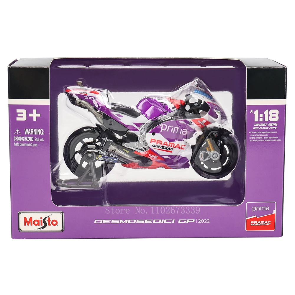 2022 Ducati Pramac Racing 1:18 Scale Model 6 2022 Ducati Pramac Racing 1:18 Scale Model - Image 6