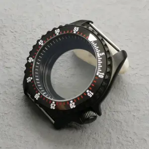 42mm Matte Black Watch Case for SK007 12 S77cfcb2a638446efa000f77be2669f94o