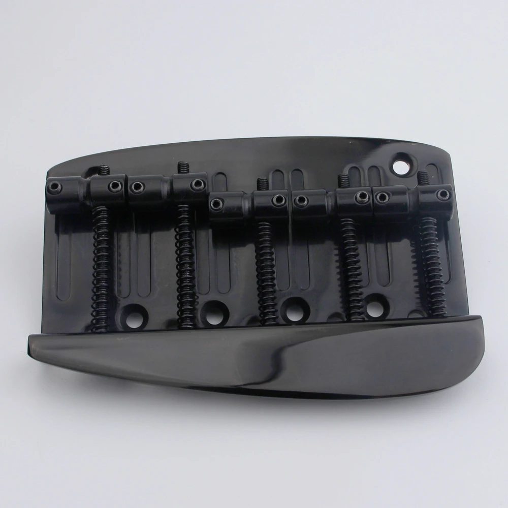 5-String Vintage Bass Bridge in Chrome, Black, or Gold 3 5-String Vintage Bass Bridge in Chrome, Black, or Gold - Image 3