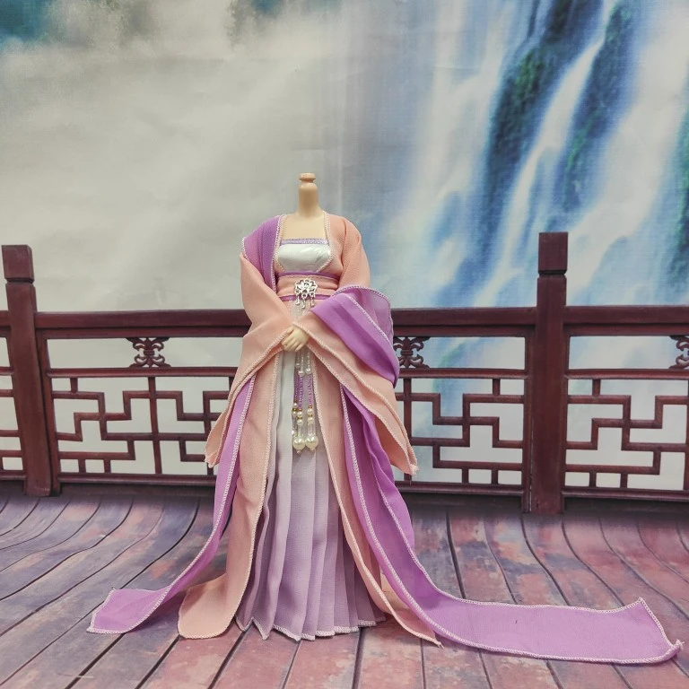 Tang Dynasty Dress for 1/6 Figures in 5 Colors 7 Tang Dynasty Dress for 1/6 Figures in 5 Colors - Image 7