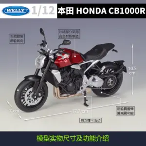 WELLY 1:12 Honda CB1000R Diecast Model 9 S77eaba6cb53e4e4c9e6c01a596106c22U