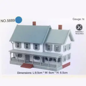 European House Model Kit 1/160 N Scale 13 S77ec3fc541a04120af5ae791192f3befT