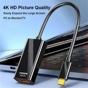 USB-C to HDMI Adapter Cable 4K 30Hz, 10Gbps 9 S77ef7f818844470197f17c9eae06de08J
