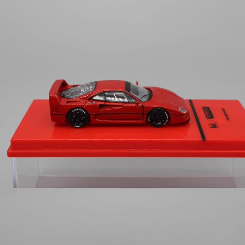Vibrant Red Ferrari F40 Diecast Model 4 Vibrant Red Ferrari F40 Diecast Model - Image 4