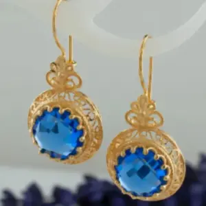 Elegant Blue Stone Drop Earrings for Women 3 S7804fc6a48114f46ba3db927d8da29dfH