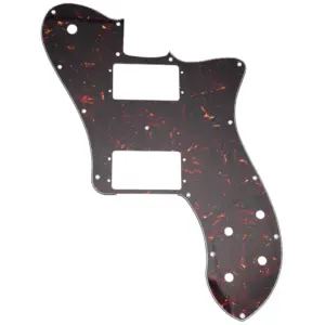 White Pickguard for Fender Tele Deluxe Models 17 S7805c82b5b5d46b1b67a099f3dda10c2k