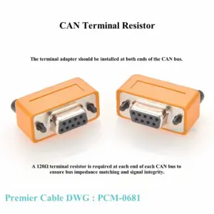 CAN Bus Termination Adapter with 9-Pin Female Connector 10 S78061e6e6908481faea5fb626b71dcd3z