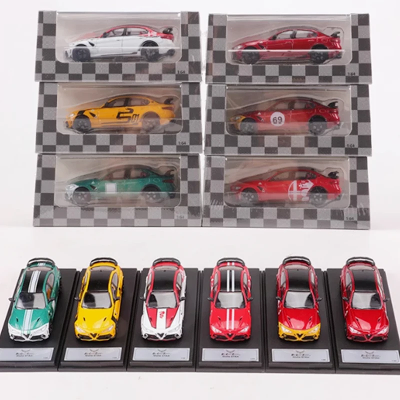 Romeo Giulia GTAm Diecast Model 1/64 Scale 2 Romeo Giulia GTAm Diecast Model 1/64 Scale - Image 2