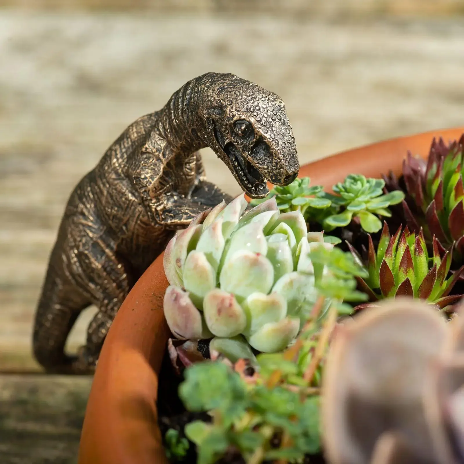 Whimsical Dinosaur Plant Hanger T-73 3 Whimsical Dinosaur Plant Hanger T-73 - Image 3