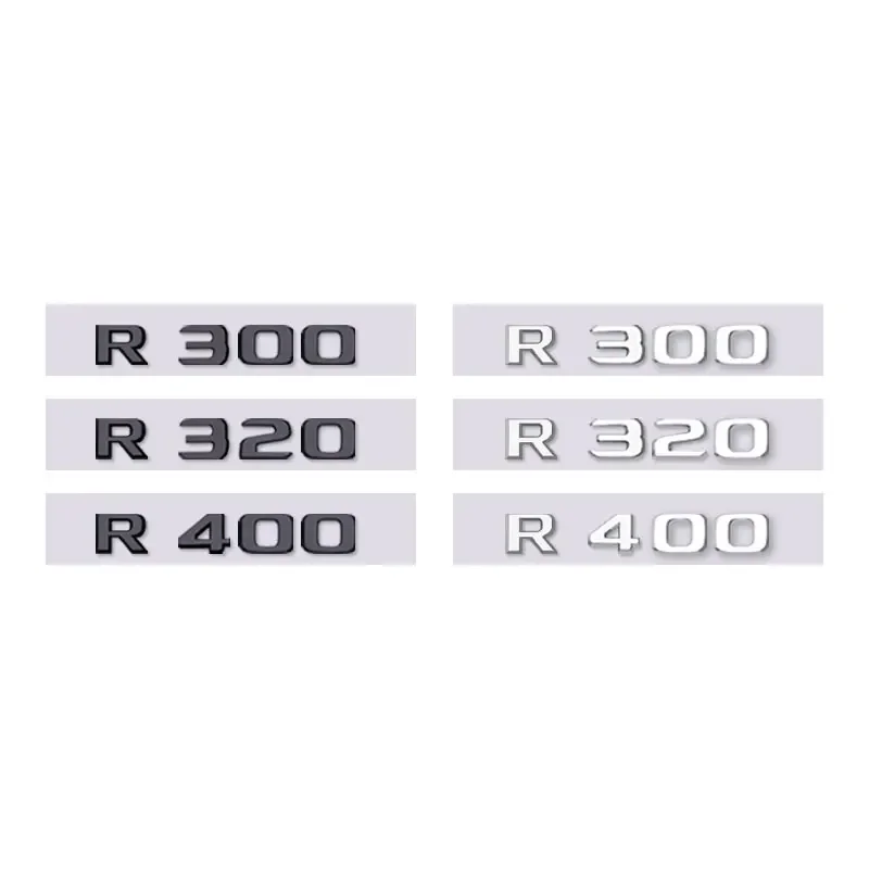Mercedes-Benz R300 Model-Specific Decal Set 3 Mercedes-Benz R300 Model-Specific Decal Set - Image 3