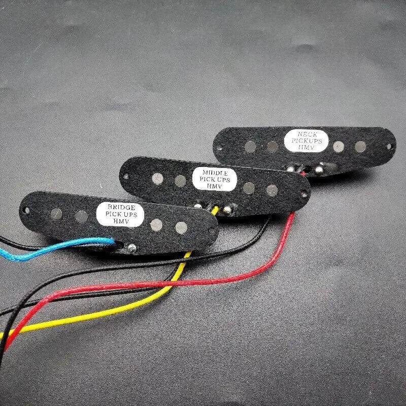 Alnico 5 Strat Guitar Pickup Set 3 Alnico 5 Strat Guitar Pickup Set - Image 3