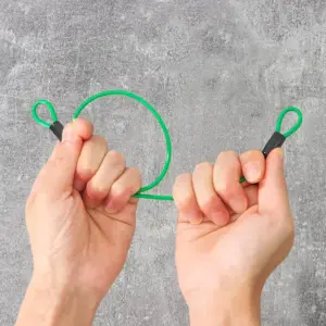 Steel Bicycle Cable Lock - 0.5m to 2m 12 S782e1cf6632040c7b1ad43914b4f34f6W