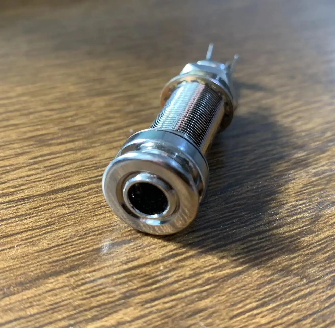 Long Threaded Stereo Output Jack for Musical Instruments 2 Long Threaded Stereo Output Jack for Musical Instruments - Image 2