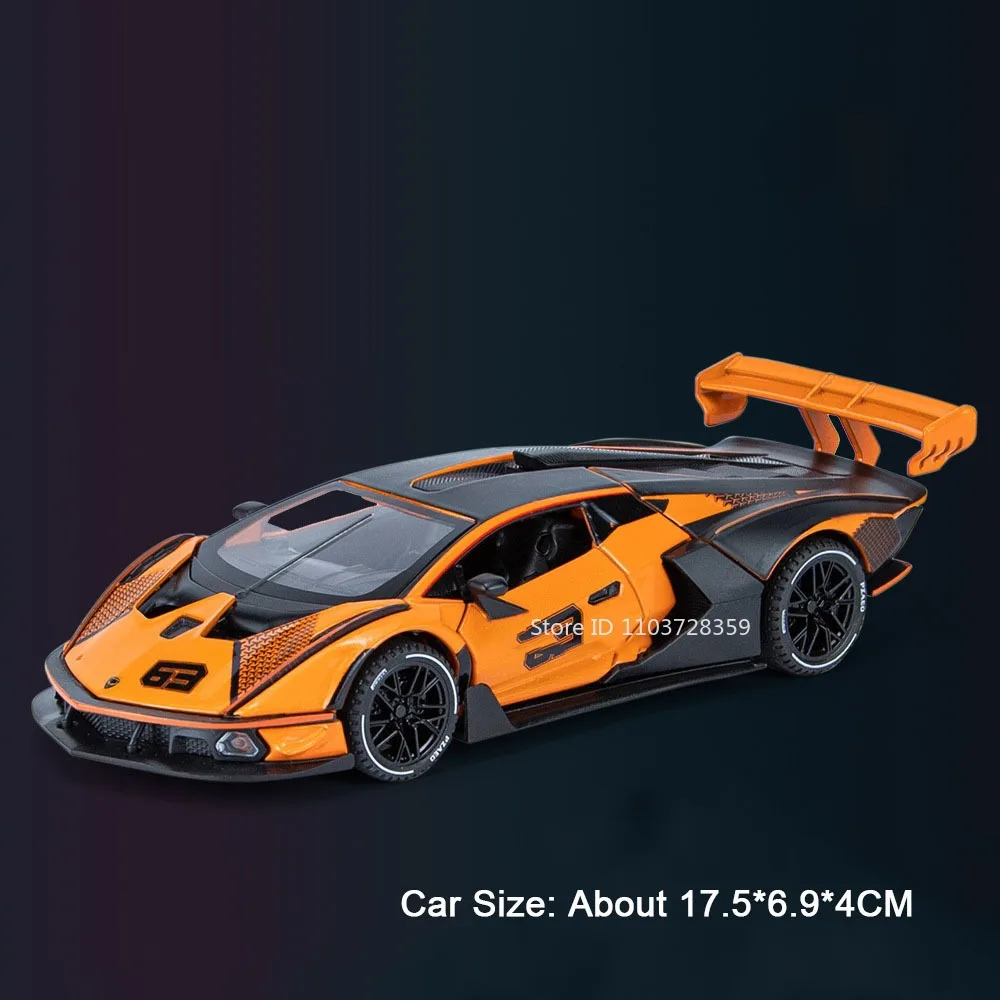 Diecast Lamborghini Sports Car Model 1:32 Scale 8 Diecast Lamborghini Sports Car Model 1:32 Scale - Image 8