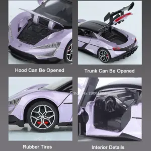 1:32 Diecast Sports Car Model for Collectors 13 S786713d5c3f142c081b611b8b227030bQ