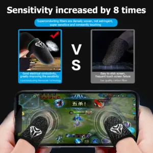 Premium Gaming Finger Sleeves for Mobile Devices 13 S7874473bedb74f93883f7bab56cd80bdy