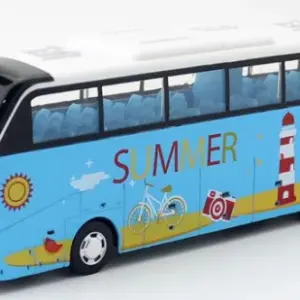 1:50 Alloy Seaside Tourist Bus Model 19 S7874514a79734146b28ef61f75303738I