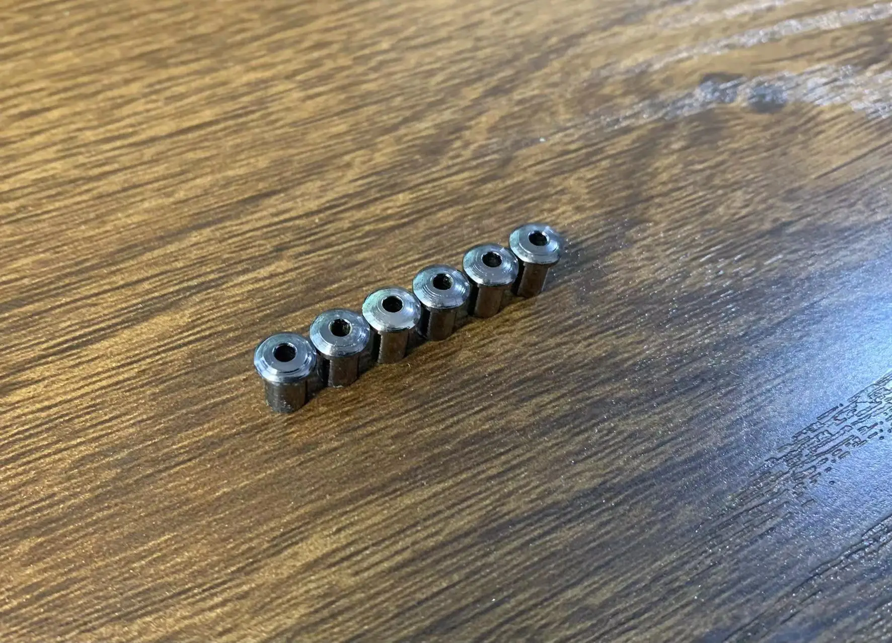 Nickel Guitar Ferrules for Electric Instruments 2 Nickel Guitar Ferrules for Electric Instruments - Image 2