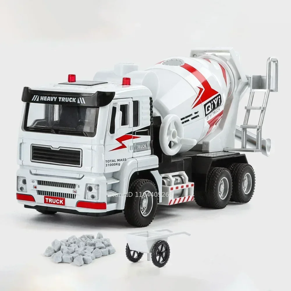 1:40 Scale Electric Cement Mixer Truck Model 10 1:40 Scale Electric Cement Mixer Truck Model - Image 10