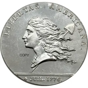 US 1776 Libertas Americana Medal Replica 11 S789b48f5cdd5401a9c37bb9669ab59aaa