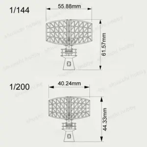3D Resin Radar Ornament for Ship Models 10 S78b1b77e1d5f4cd6ab5b58ecf8e2c578R