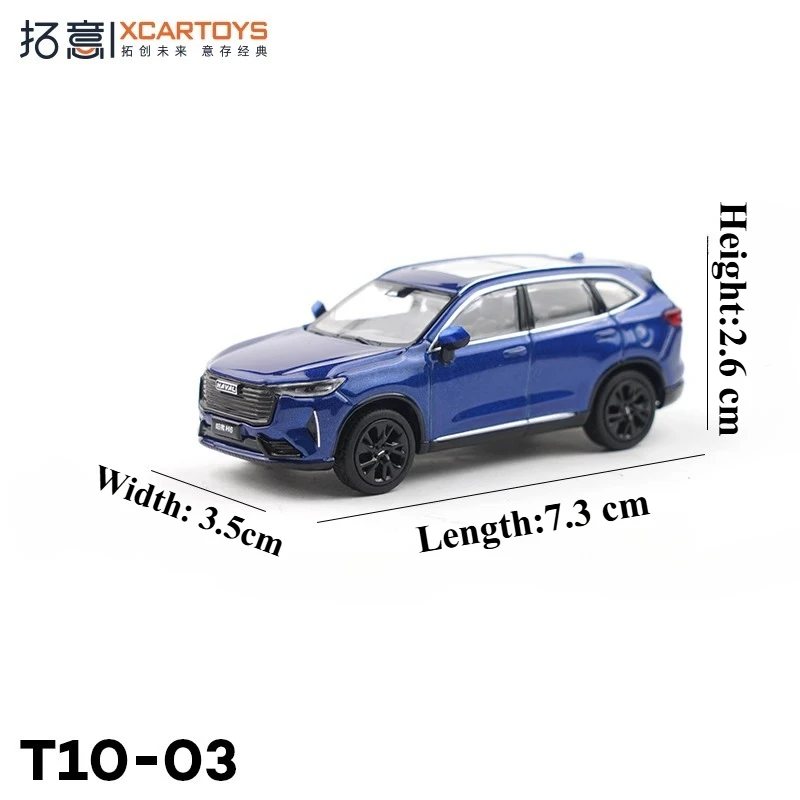 Blue H6 Gen.3 Die-Cast Model SUV 1:64 Scale 3 Blue H6 Gen.3 Die-Cast Model SUV 1:64 Scale - Image 3
