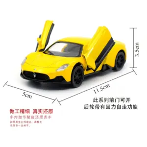 Vibrant Yellow Maserati MC20 Diecast Model 9 S78d60a3dc57d44428b0f6822d9000f1aC