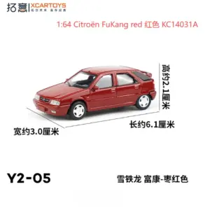 Gold Citroen Fukang 1:64 Diecast Model 9 S78d71c195b3a444f8bad06667a9953e6E 2