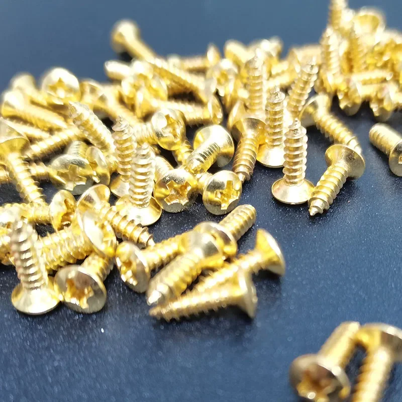 3x12mm Metal Guitar Screws for ST/TL Styles 3 3x12mm Metal Guitar Screws for ST/TL Styles - Image 3