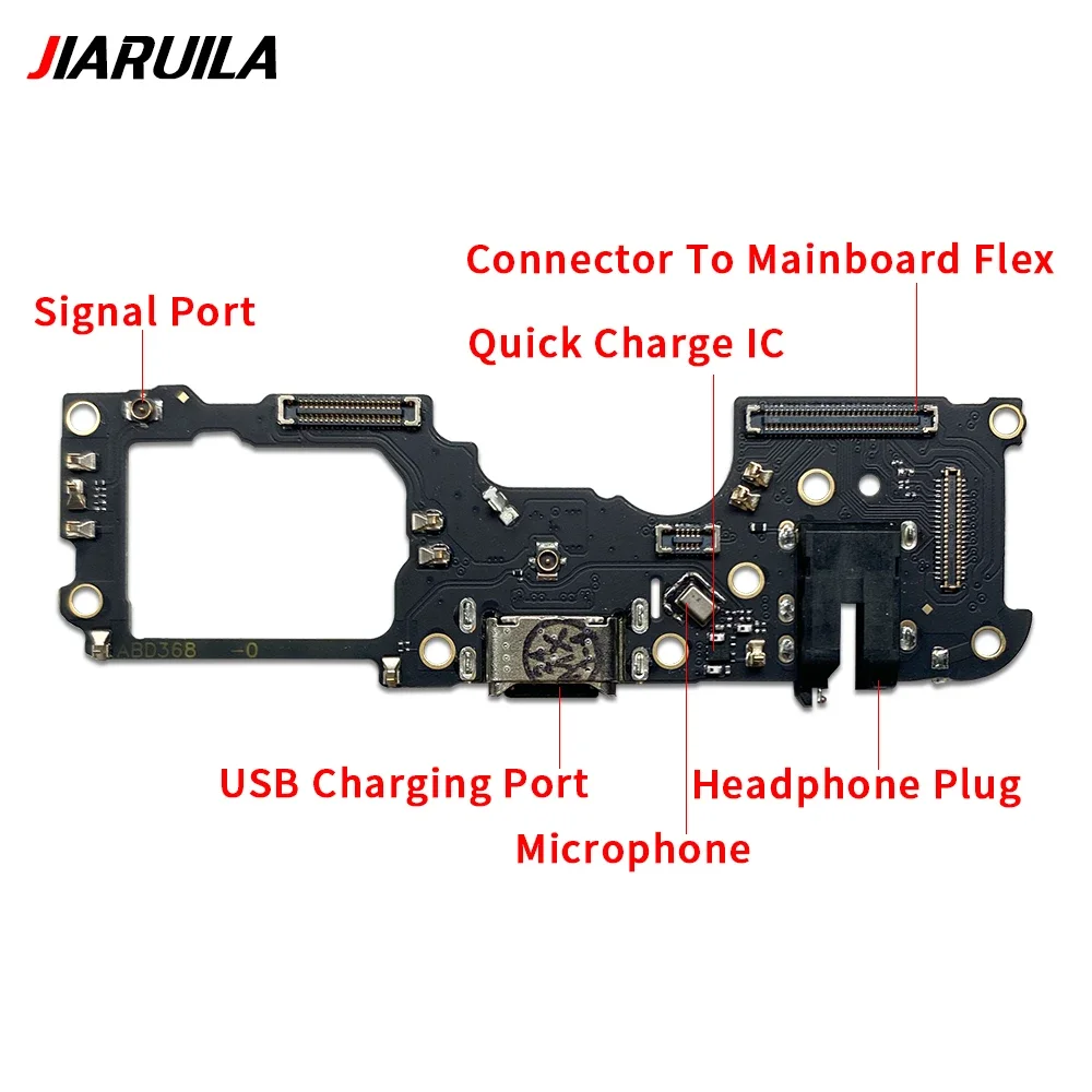 USB Charging Port Connector Flex Cable for Oppo & Realme 3 USB Charging Port Connector Flex Cable for Oppo & Realme - Image 3
